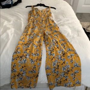 SHEIN floral jumpsuit